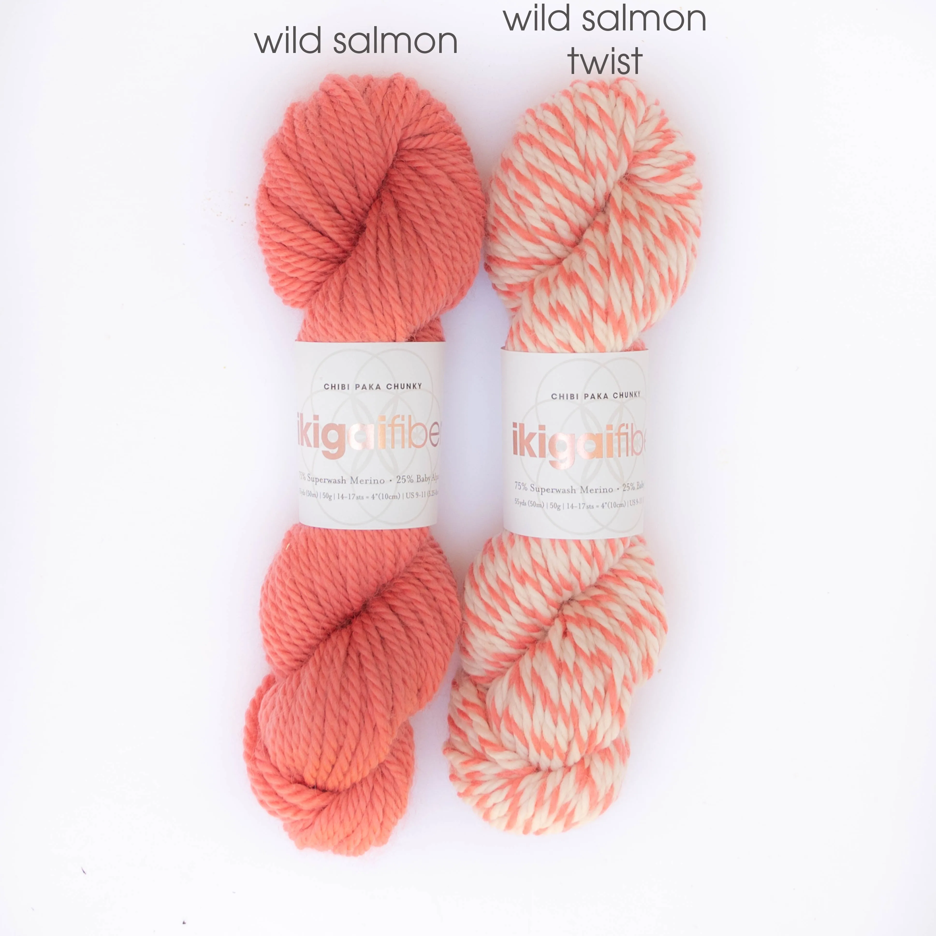 Yarn - Chibi Paka Chunky (50 g skeins)