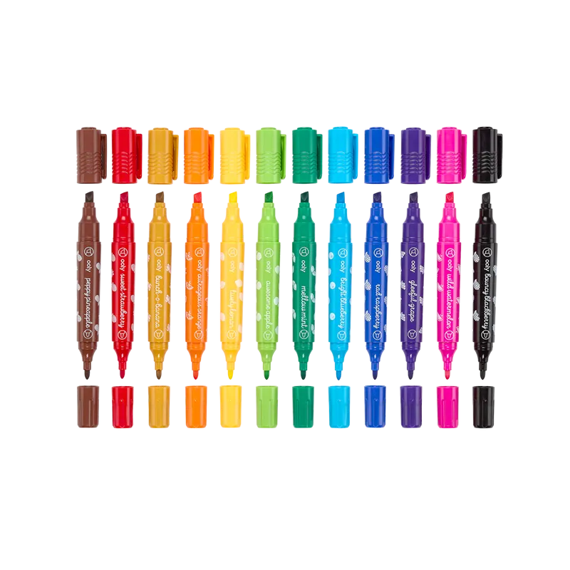 Yummy Yummy Scented Markers - Set of 12